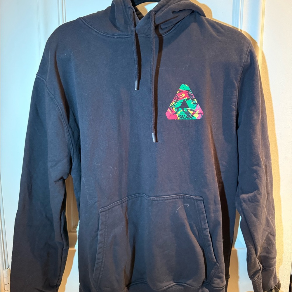 Palace Triferg Hoodie Camo Washed Black Size Medium